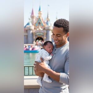 Disney Baby Cream and Green Footie